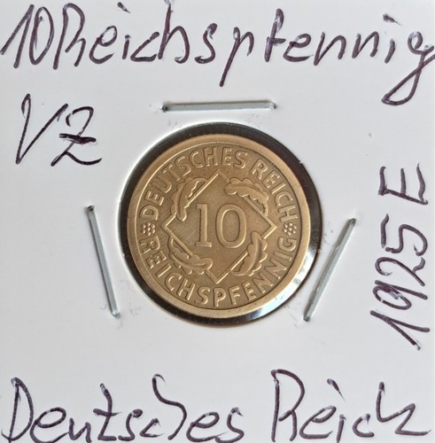 Reichspfennig 1925 e - 10,