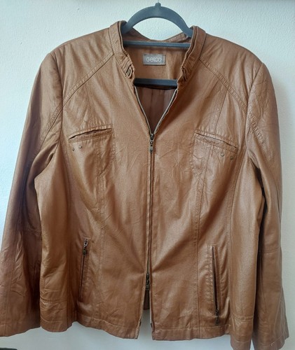 Lederjacke kunstleder 46 - kunstleder, gr.46