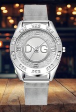 Damen Armbanduhr💍Damen Quarz Uhr Silber Strass Glitzer Quarzuhr Damen Schmuck 