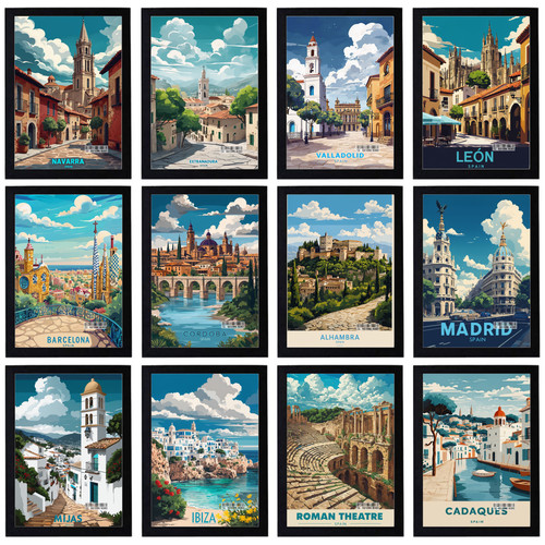 Vintage spanien reise urlaub - spanien,