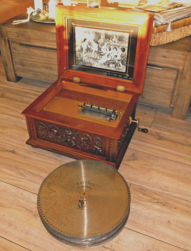 Polyphon spieluhr spieldose - polyphon,