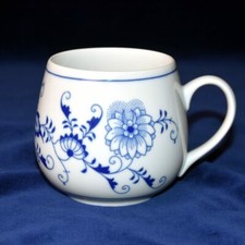 Zwiebelmuster Bohemia Original Becher Irena 0,40 L Porzellan NEU Karlsbader OVP