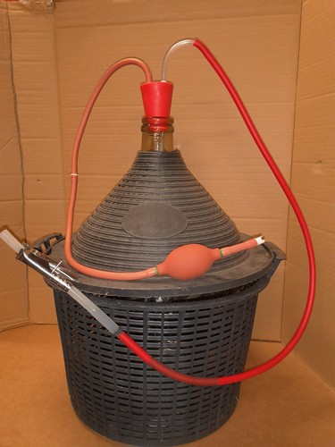 Weinballon 25l mit - , viel