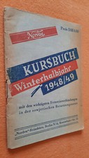 Norden Kursbuch Winterhalbjahr