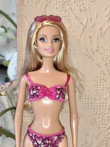 Alte beach barbie puppe - beach,