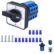 Schalter, Nockenschalter, Drehschalter, 5 Positionen, 20A, 550V, Wechselschalter