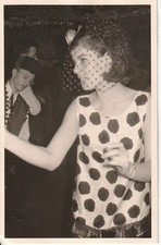 Vintage Foto Schöne Frau Mode