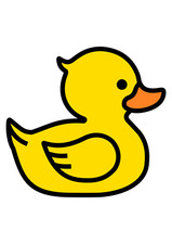 2X Autoaufkleber Ente Tier