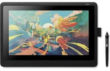 Wacom Cintiq 16 Full-HD Grafiktablett - Schwarz (DTK1660K0B) - OVP - Gebraucht