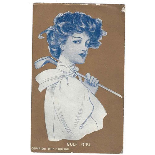 Golf girl edwardianische dame - girl,