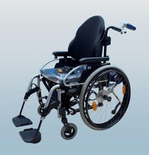 AAT Alber V-MAX Brems- & Schiebehilfe im Set mit Rollstuhl • SB 47 cm