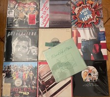 UNPLAYED LP SAMMLUNG Beatles Bruce Springsteen The WHO S. Wonder Queen Bob Dylan