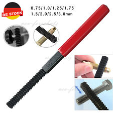 GEWINDEFEILE METRISCH 0,75-1-1,25-1,5-1,75-2-2,5- 3,0mm INNEN AUßENGEWINDE FEILE