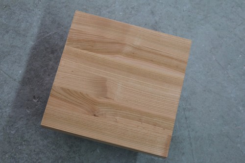 Platte kirschbaum lackiert - platte,