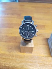 Fossil Uhr Herren Rhett Chronograph, BQ1006, neue Batterien, Box, Lederband, OVP
