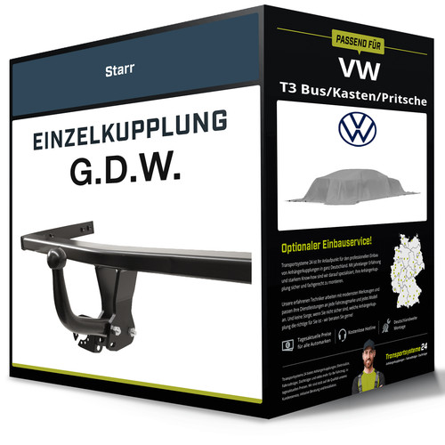 Starre anhängerkupplung für - anhängerkupplung,