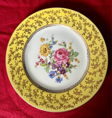 Vintage porzellan sammelteller - porzellan,