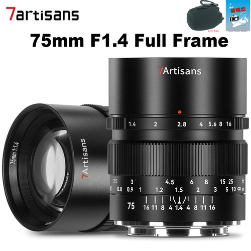 7artisans 75mm full - 75mm, f1.4
