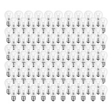 100 x Glühbirne 40W E27 klar