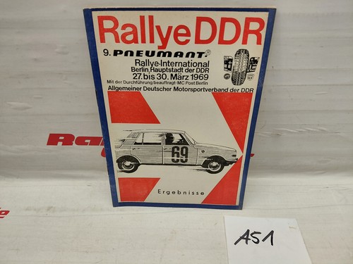Ddr ergebnisse programmheft - ddr, 9