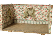 Altes Puppenstube Gehäuse Puppenküche Gründerzeit um 1900 Puppenhaus 58x40cm RAR