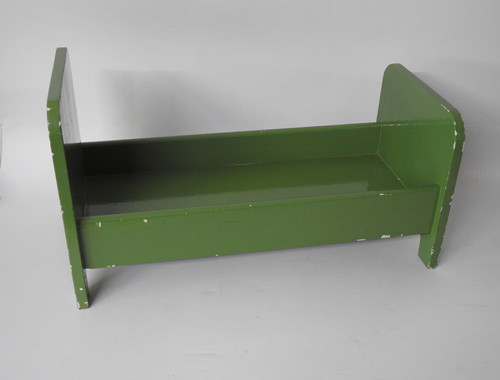 Altes vintage puppenbett - vintage,