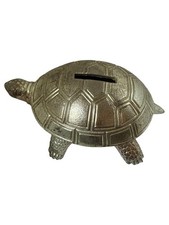 WMF Spardose Schildkröte Metall Silber Klassisch Dekoration