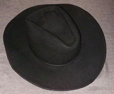 EDDY bros. California: Cowboy Hut, Gr.L, schwarz, 100% Wolle