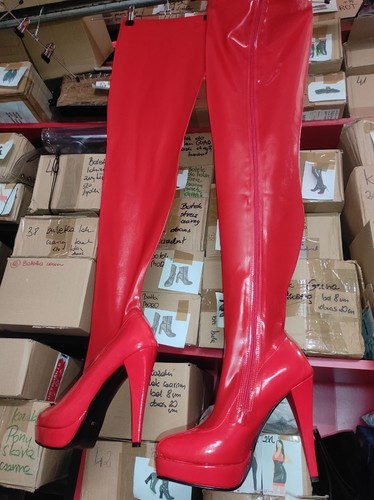 Handgefertigte gummi stiefel - handgefertigte,