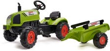 Tret-Traktor Claas mit Hänger