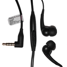 Sony Ericsson Stereo Headset MH-650 Kopfhörer,3,5mm Klinkenanschluss, Black,Bulk