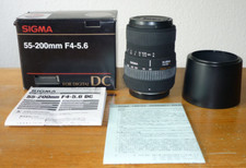 Sigma ZOOM 55-200mm 1:4-5,6 DC – Objektiv – Four Thirds – Olympus