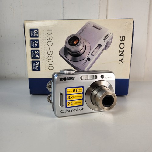 Sony cybershot dsc - sony, dsc-s500