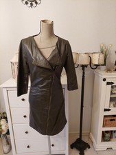 Lederkleid Gr.36/38 Khaki