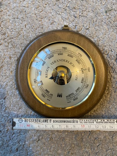 Vintage analoges barometer - vintage,