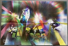 The Who German Pop Magazine 1970s Live Art Superposter ca. 55,5x82cm Rare!