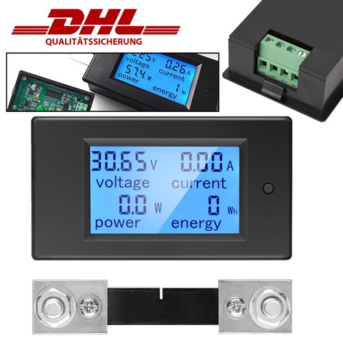 Led digitalanzeige volt strom - led,