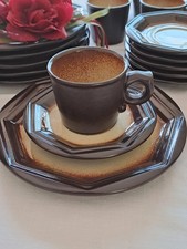 Kaffeeservice "Gerzit" von Gerz für 6 Personen, 1985,  , Ersatzteller und Tassen