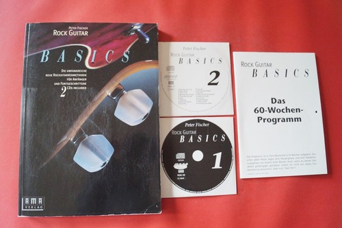 Rock guitar basics mit cds - guitar, (mit