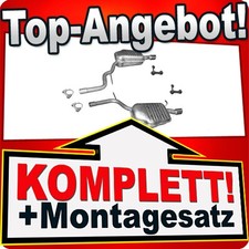 Endschalldämpfer für AUDI A4