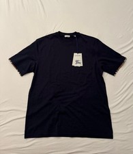 Navy Burberry tshirt Size L 