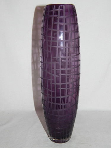 Grosse vase glas violett - grosse,
