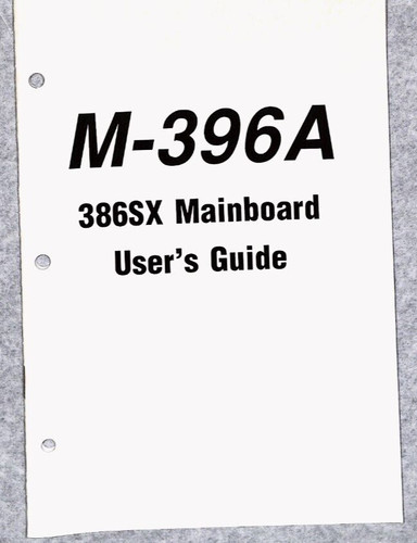 396a handbuch seiten - m-396a,