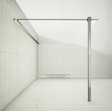 10mm Nano Glas Walk in Dusche