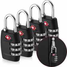 4x TSA Approved Luggage Lock