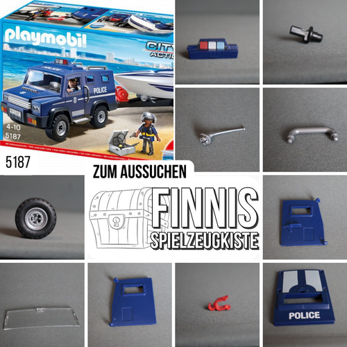 Playmobil 5187 polizei - polizei, truck