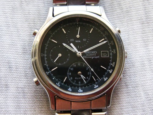 Seiko quartz chronograph - seiko,
