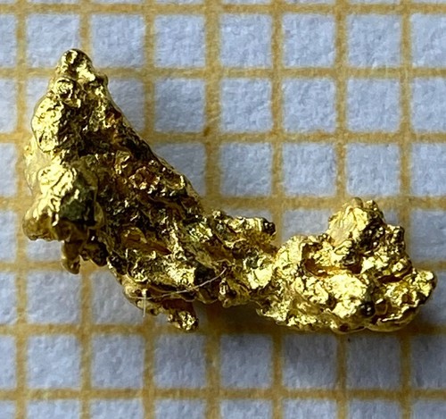Echtes goldnugget - echtes,
