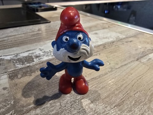 Papa schlumpf figur schleich - papa,