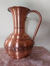 Große Kupfervase / Krug 47cm - Handarbeit Deko vintage massiv